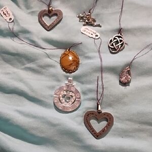 Mixed Lot Of 7 Pendants